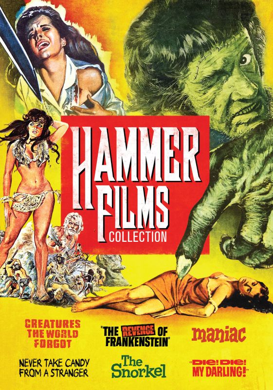 DVD- Hammer Film Collection - Volume Two - 6 Films | Hammer horror 
