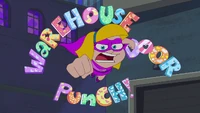 GretelWarehouseDoorPunch