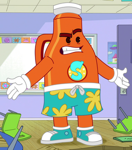 Slamonade Stan Mascot