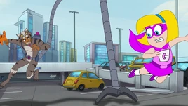 GretelVCopyCatOutsideParkingLot