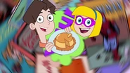 TransitionKevinGretelFlan.png (1.58 MB) Kevin and Gretel, with flan (used to transition to Kevin and Gretel bringing a flan to Abuelita)