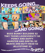 Snipple Animation promotional image, confirming their involvement on Season 2 of Hamster & Gretel