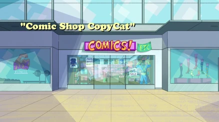 Click here to view more images from "Comic Shop CopyCat".