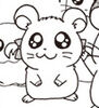 Bijou in a manga from Asari-chan & Hamtaro.