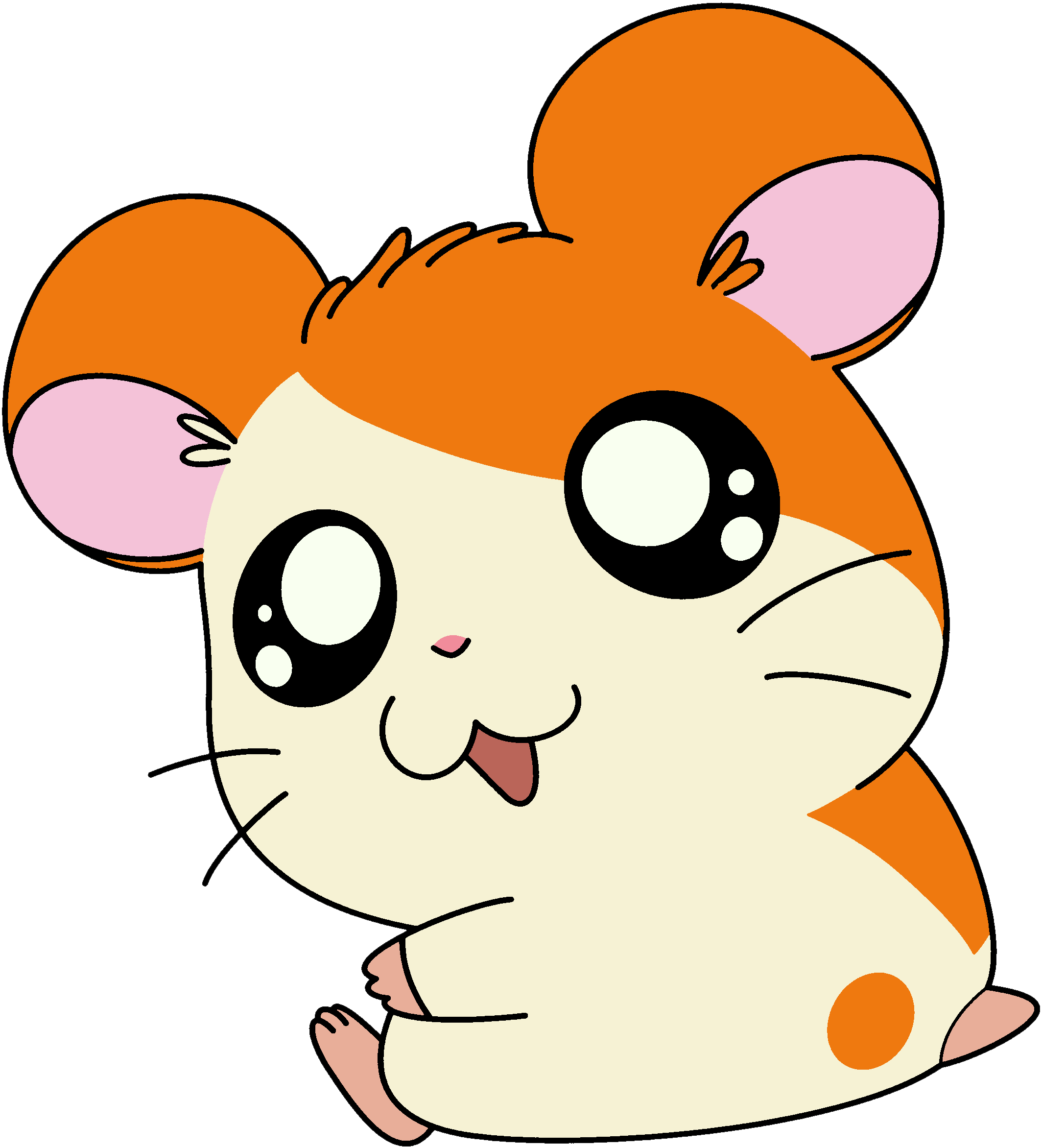 Милые мультяшные животные. Hamtaro аниме. Хамтаро Чан. Хомяк хамтаро. Хомячки Hamtaro.