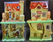 Ham-Ham House stacked on top of The Clubhouse.