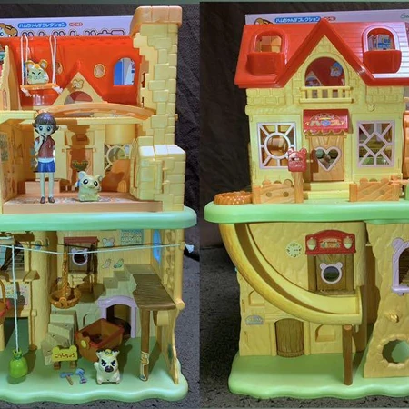 hamtaro house playset
