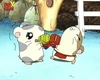 Oxnard and Howdy fighting over a cement truck.jpg (12 KB) Fighting over a toy.