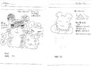 Early model sheet, alongside Bear