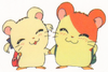 Hamtaro Panini sticker book