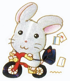 Hamtaro-HamHamHeartbreak Postie Artwork