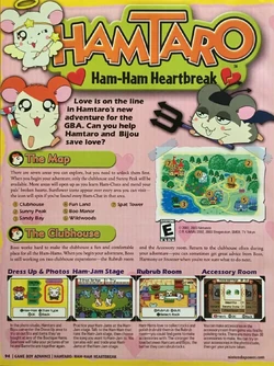 Jeu vidéo Hamtaro - Ham Ham Games - Game Boy Advance - GBA - Manga news