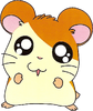 The Official Hamtaro Handbook (sticker from the front of the book)