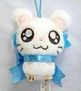 Tottoko Hamutaro Dechu Bijou Dress up Ribbon Mascot Plush Strap from FuRyu (Chara-Hiroba) 2012.