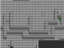 Dangerous terrain squash keychain