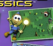 An example of eGames' Oculoid (along with the changes they made to Kid Mystic, including a bulbous nose)