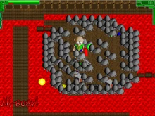 Flinstone Squash Keychain