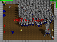 Wall to wall zombies