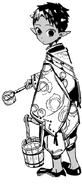 The God of Death's appearance as a child