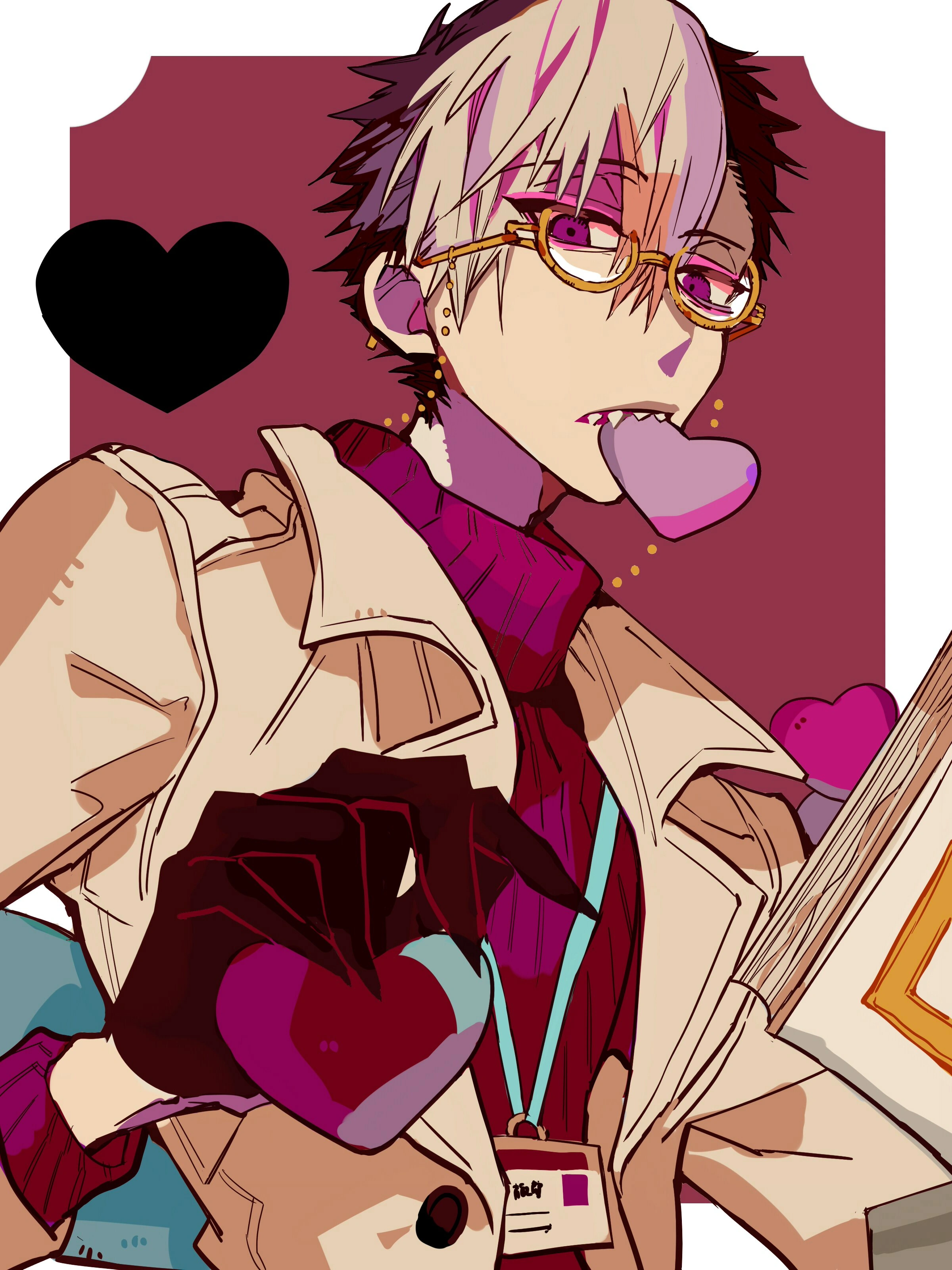 hanakoページ2点 Something I noticed after re-reading. ( Spoilers for the latest