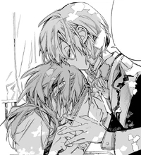 Shijima promising to draw in her original's place