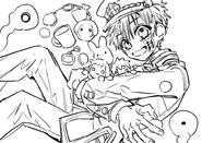 Kamome Gakuen Shop Promotional Sketch