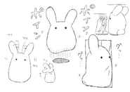 Mokke doing random things, alongside a Hanako Stand (November 10, 2019)