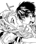 Hanako puts Nene to sleep.