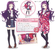 Yaya's character profile in Yosakoi LIVE!