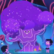 Purple Treasure Tree = Brave