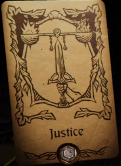 Justice Challenge card