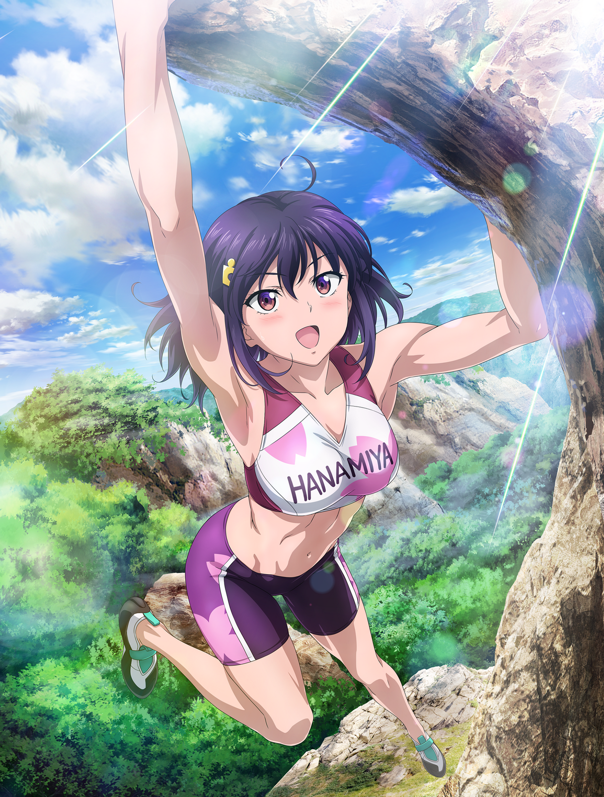 Aine Chidorigafuchi  Anime, Climbing girl, Anime girl