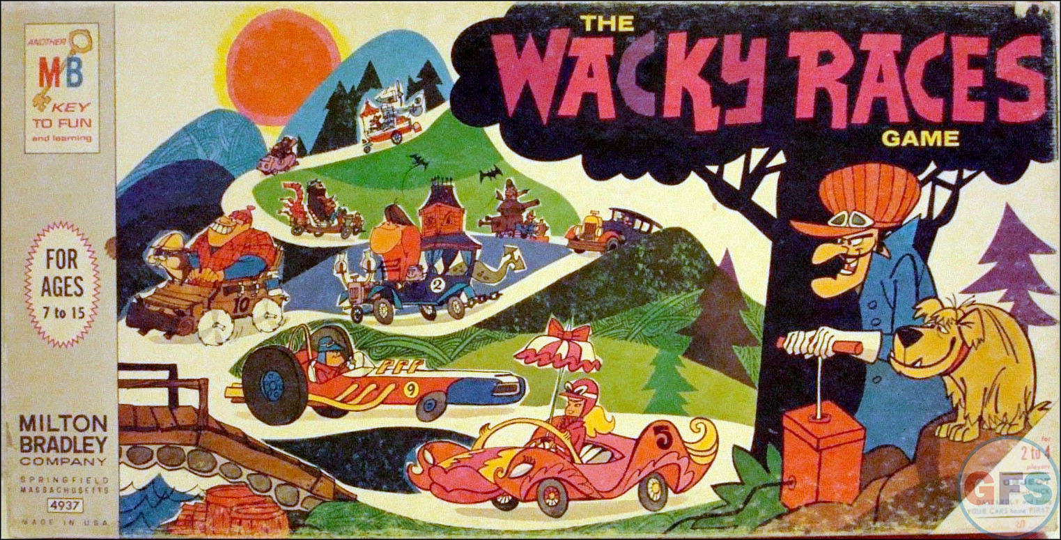 Wacky Races: The Board Game | Hanna-Barbera Wiki | Fandom