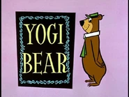 Yogi Bear Title Card (Huckleberry Hound Show)