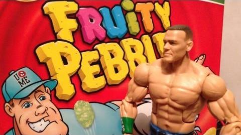 CEREAL INSIDER Fruity Pebbles John Cena box review taste test Post Cereals "grims toy show"