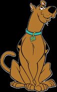 Scooby Doo Sitting Down