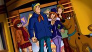 The Scooby gang in Haunted Holidays
