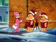 Fred and Barney in Yogis Xmas Caper