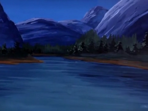 Bottomless lake