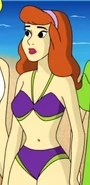 Daphne Blake in her bathing suit.