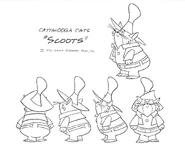 Scoots (model sheet)