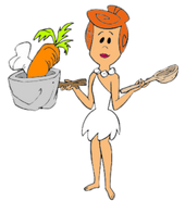 The Flintstones - Clipart - Wilma Flintstone - 12