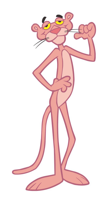 pink panther cartoon characters