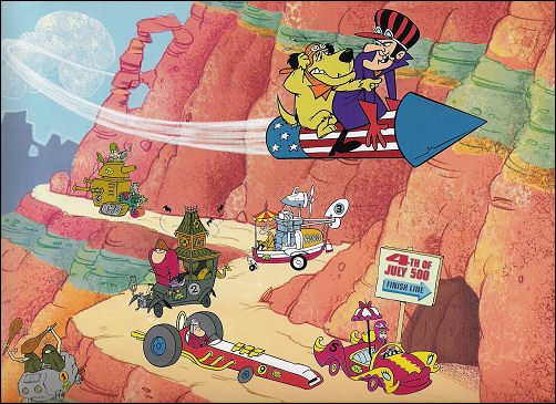 hanna barbera wacky races