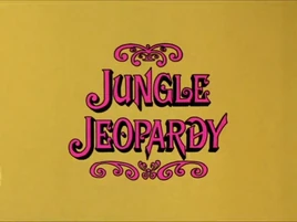 Jungle Jeopardy title