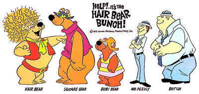 Help It S The Hair Bear Bunch Hanna Barbera Wiki Fandom