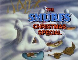 Smurfs Christmas Special title
