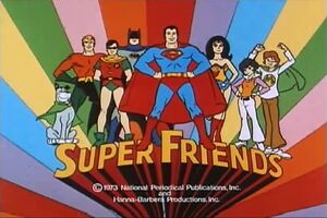 Superfriends title card