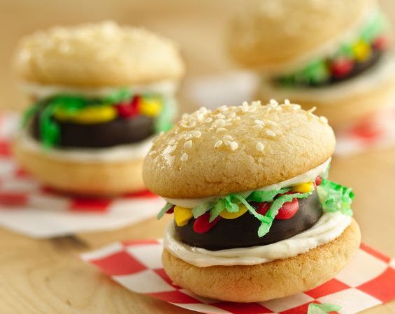 Mini Cheeseburger Cookies, Hannah Swensen Mystery Wikia