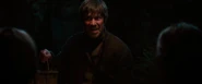 Yells at Hansel and Gretel.